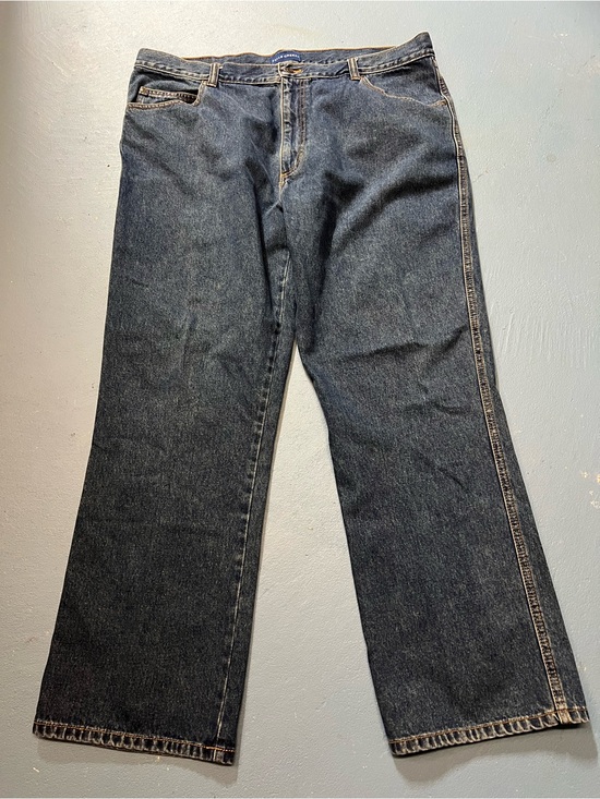 Falls Creek Other - Falls Creek Vintage Relaxed Fit Jeans in Dark Blue Denim 100% cotton‎ 42x32